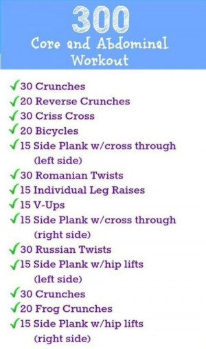 This daily ab workout will give you amazing sculpted abs if you follow ...