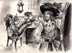 Hector Barbossa new hat by Bormoglot