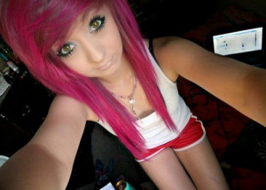 girl, pink hair, sp0ngeb0ng