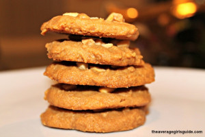Peanut Butter Cookies, Gluten Free || The Average GIrl's Guide