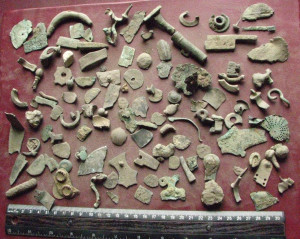Ancient Artifacts gt LARGE lot of Roman to Medieval metal detector