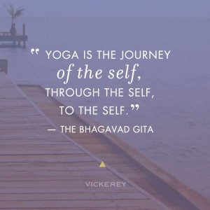 Yoga is the Journey #yoga #quote Vickerey blog #hiphappysoulful