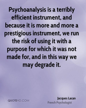 The Mirror Stage as formative in the function of the I as revealed in ...