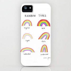 Rainbow Penguins Iphone Case