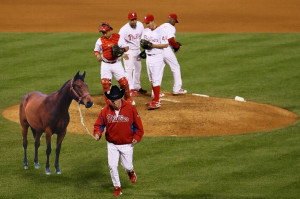 ... , rope him? I'm not a cowboy. I may look like one and talk like one