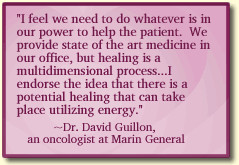 feel we need to do whatever is in our power to help the patient. We ...