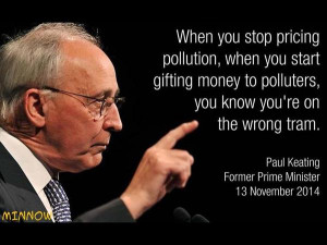 Paul Keating on climate change