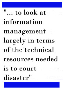 Towards an information management strategy in organisations