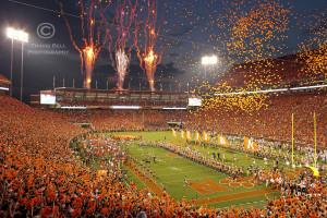 Photo of Clemson's Death Valley at Night by Columbia SC Photographer ...