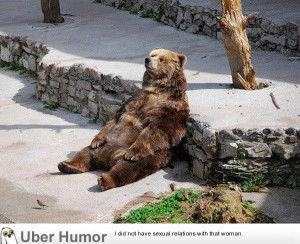 Yeah, am bear. But some days, why am bear? Is there more than bear?
