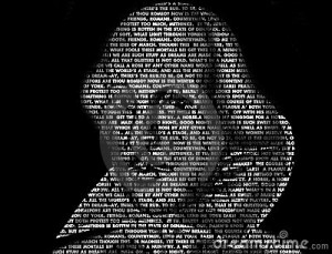 Editorial Stock Image: Shakespeare Word Art (Quotes)