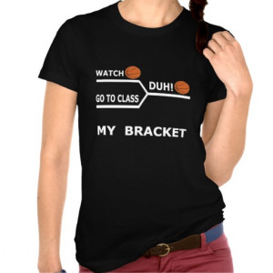 March Madness Funny Basketball Bracket T-Shirt