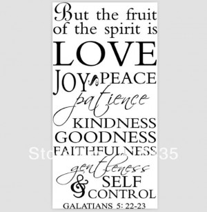 Love Joy Peace Patience .. wall saying vinyl lettering art decal quote ...