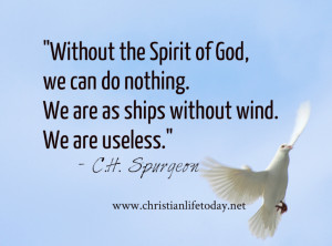 Knowing the Holy Spirit Quotes