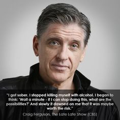 Craig Ferguson of CBS's Late Late Show discusses his decision to get ...