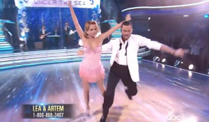 Lea Thompson and Artem Chigvintsev danced ‘Cha Cha’ on Dancing ...