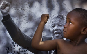 Former South African president Nelson Mandela is set to spend his 95th ...
