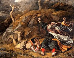 tragedija (Slika: Kralj Lear i Budala na oluji , William Dyce)