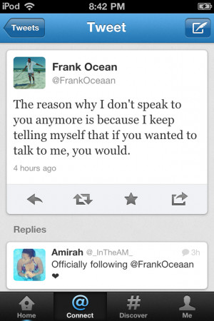 quotes frank ocean frank ocean quotes frank ocean twitter