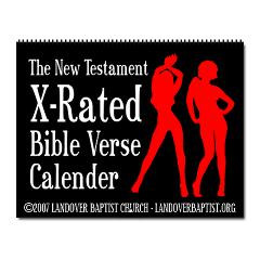 ... , sexiest verses from the New Testament - in one calendar. Glory