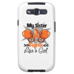 My Sister Fights Like a Girl Leukemia Galaxy S3 Cases