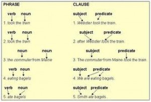 PHRASES and CLAUSES