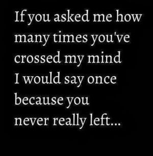 You're always on my mind....