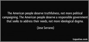 More Jose Serrano Quotes
