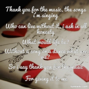 ABBA - Thank You For The Music