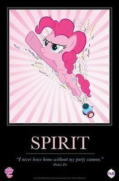 SDCC 2012 My Little Pony MLP Comic Con Repro poster Pinkie Pie More