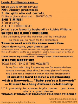 Quotes Louis Tomlinson She Mine Funny Cute Song Shout