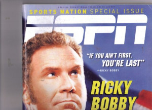 ESPN magazine, December 18, 2006-Ricky Bobby-Will Ferrell cover ...