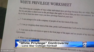 White Students at a Texas College are in tears over White Privilege ...