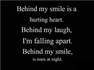 Behind my smile