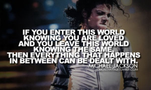 Pictures of Michael Jackson Quotes About Love And Life