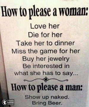 Please a woman
