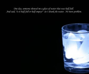 water half glass humor quotes full empty quote HD Wallpaper of Funny ...