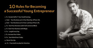 Young Entrepreneur Quotes Young entrepreneur