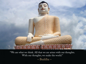 Buddha wallpaper with Buddha Quote to inspire and motivate you!