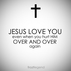 JESUS love you by froztlegend