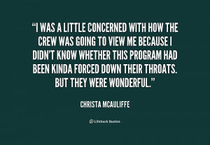 Christa Mcauliffe Quotes