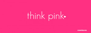 Think Pink Facebook Cover