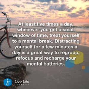 Find your happy place.