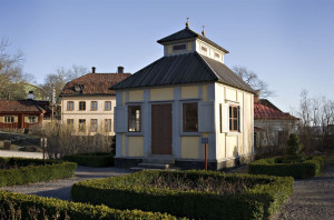 Swedenborg created splendid gardens on his estate with summerhouses ...