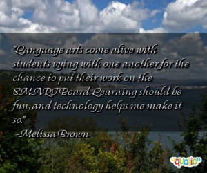 Language arts come alive with students vying