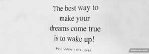 Wake up {Advice Quotes Facebook Timeline Cover Picture, Advice Quotes ...