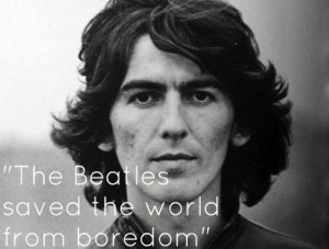 George Harrison-my favorite Beatle 'cuz his hair was unruly like mine!
