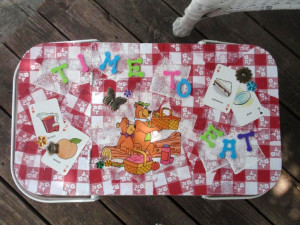 hey boo boo picnic basket quote