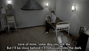 death cab for cutie, i will follow you into the dark, photo, quote ...