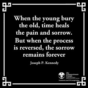 Loss of a child Quote from 4-17-14